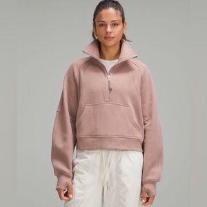 Lululemon Scuba Funnel Neck Half Zip